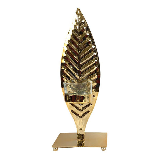 Porta Vela Home Elegance de Metal 11"
