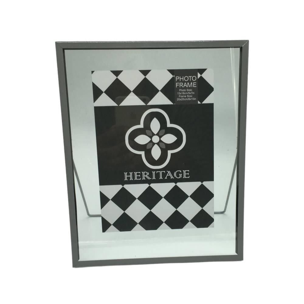 Portarretrato Concepts 8"X10" Con Marco Plástico Gris