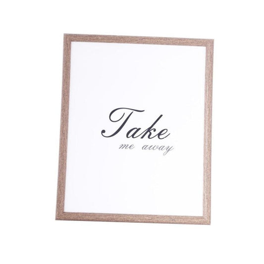 Portarretrato Concepts 8"X10" Con Marco de Plastico Chocolate