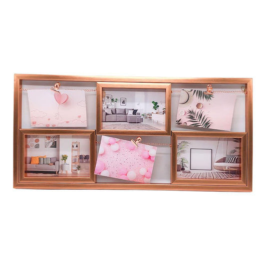 Portarretrato Home Elegance Con Marco Plástico - Surtido