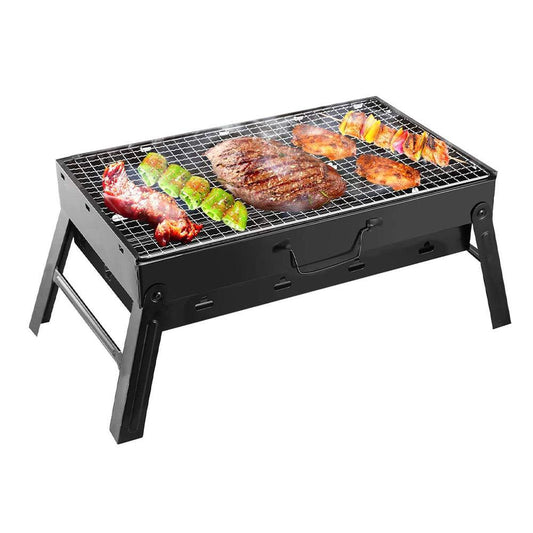 Barbacoa Portátil Acenox de Metal Rectangular 39 cm x 21 cm