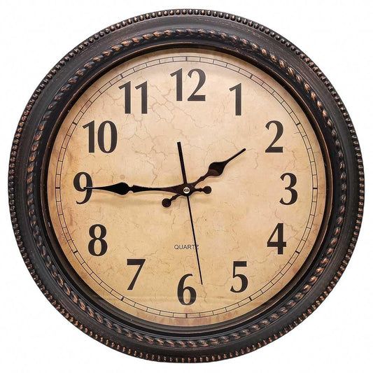 Reloj de Pared Home Elegance Rústico Redondo