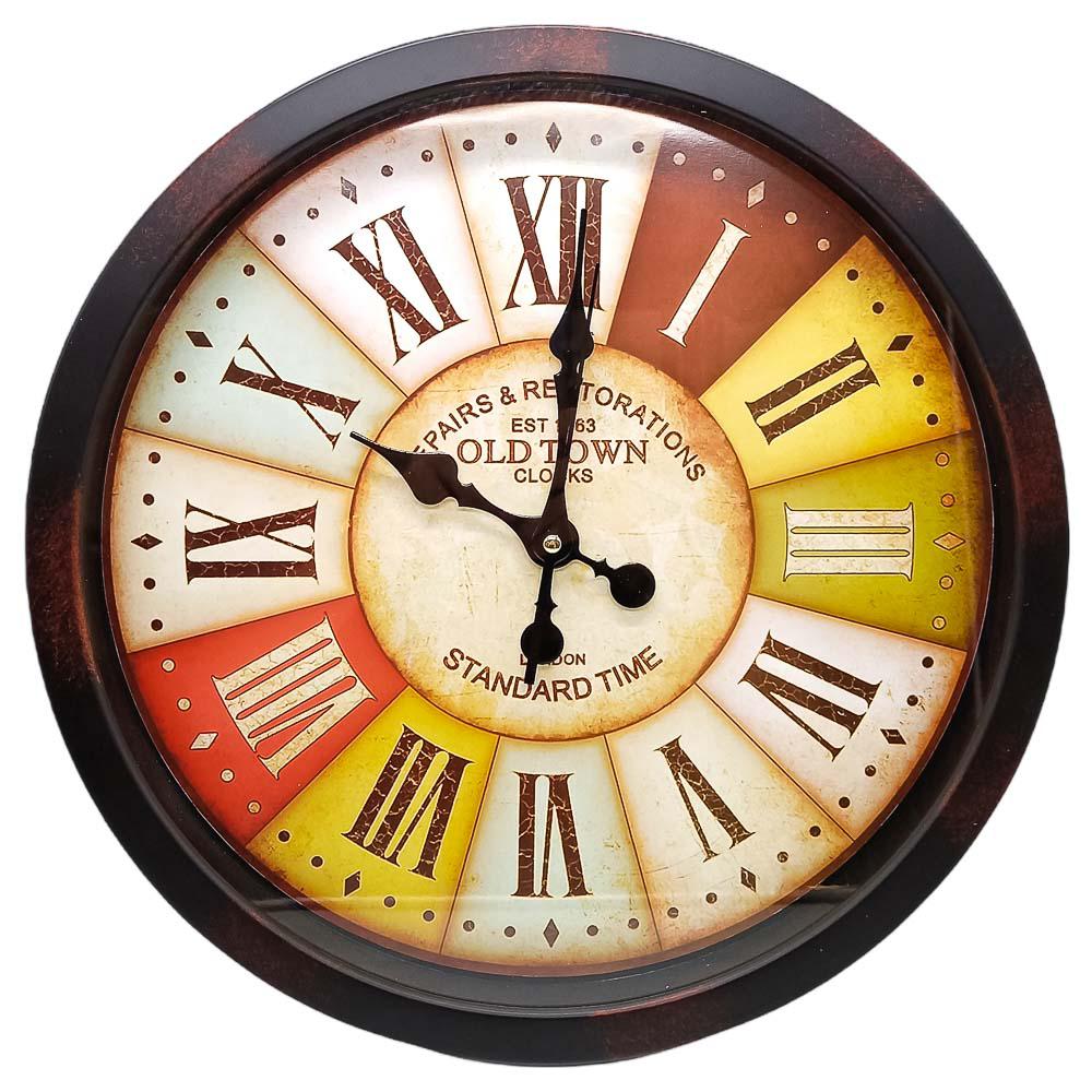 Reloj Decorativo Home Elegance Rustico Redondo - Surtido