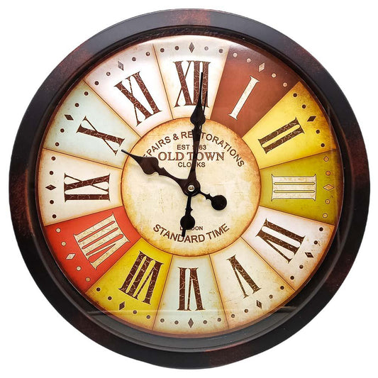Reloj Decorativo Home Elegance Rustico Redondo - Surtido
