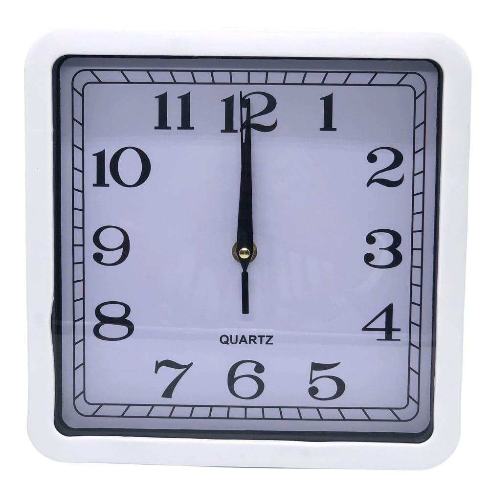Reloj Decorativo Home Elegance Cuadrado - Surtido