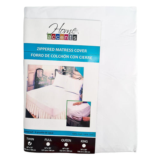 Protector Para Colchón Home Accents Con Zipper - Twin