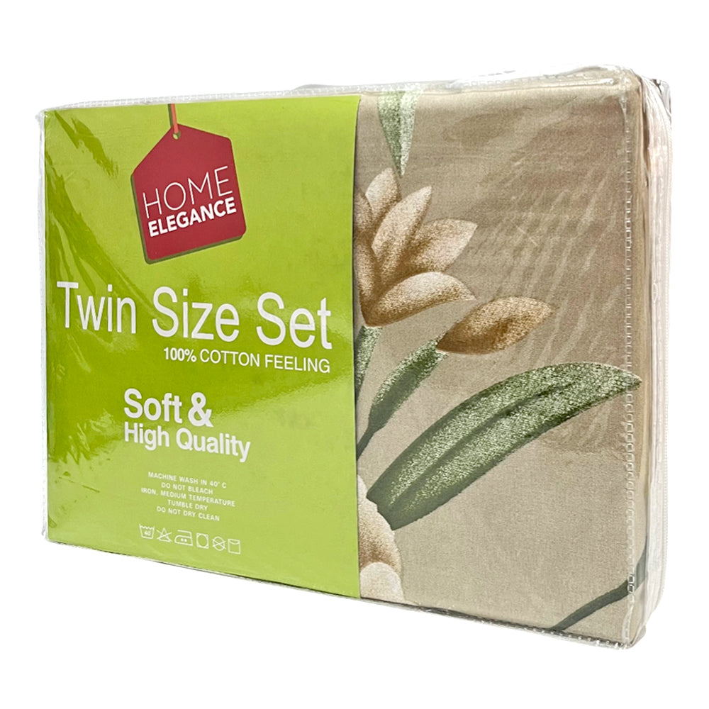 Sábana Twin Home Elegance Set de 3 Piezas - Surtido