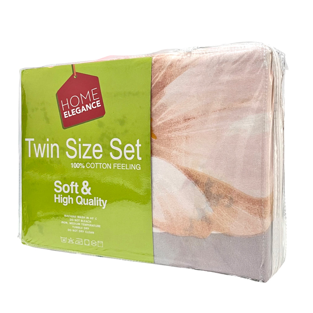 Sábana Twin Home Elegance Set de 3 Piezas - Surtido