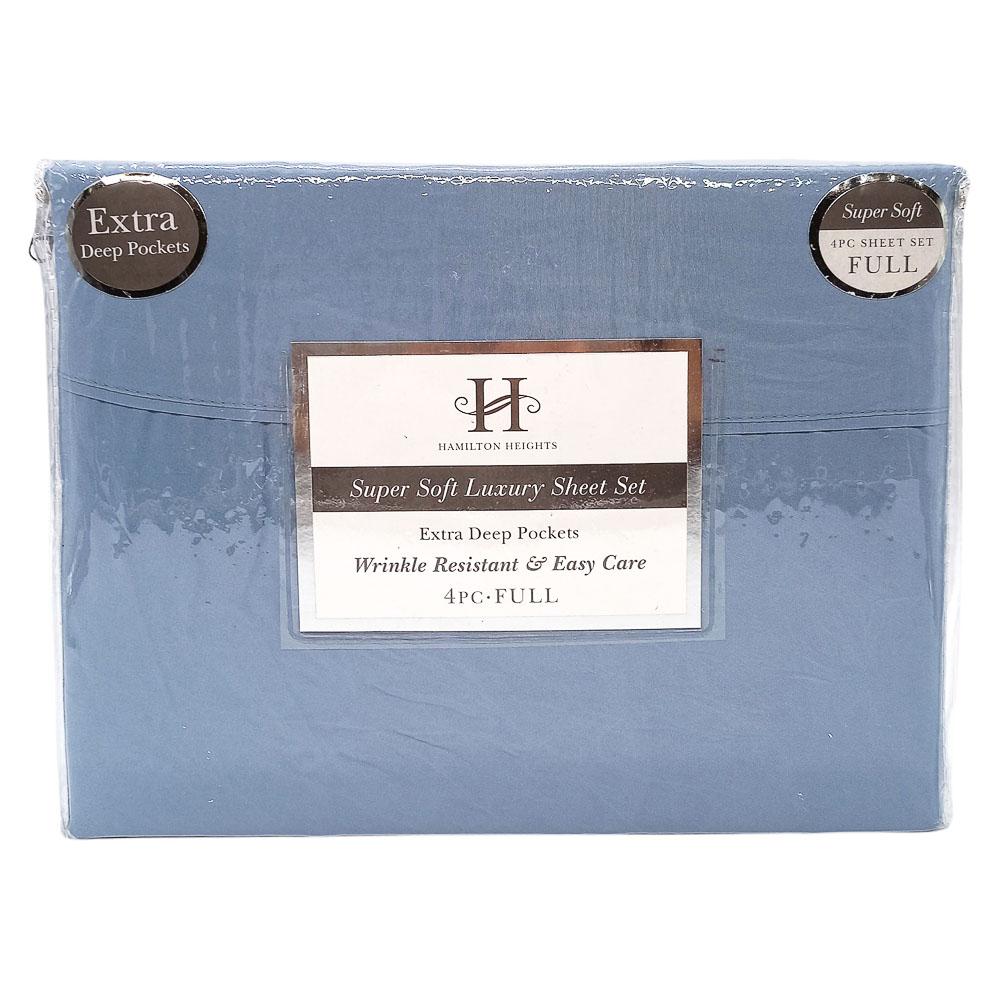 Sabana Hamilton Heights Rt Designer Full 4 Piezas - Surtido