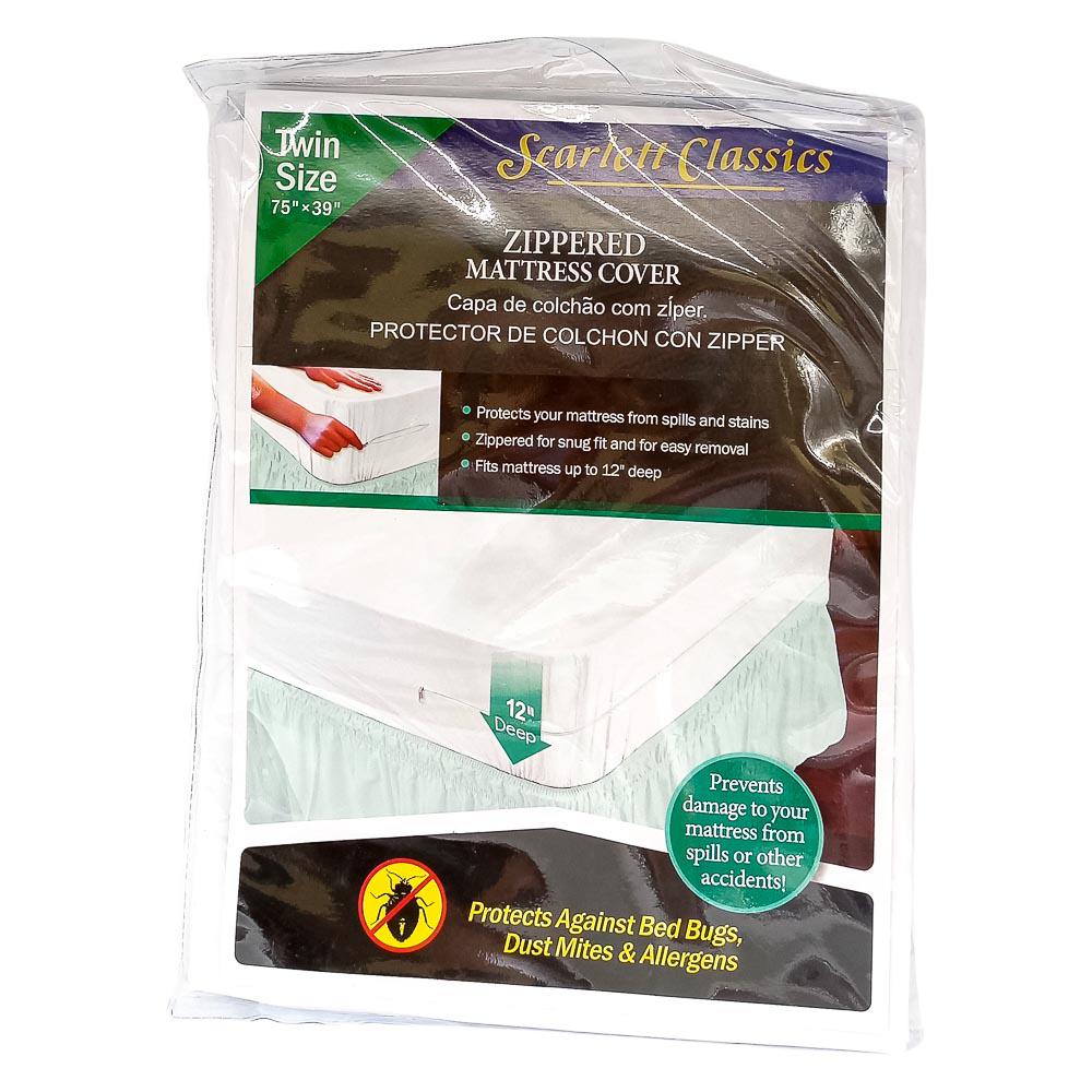 Protector de Colchón Scarlett Classics Con Cremallera - Twin