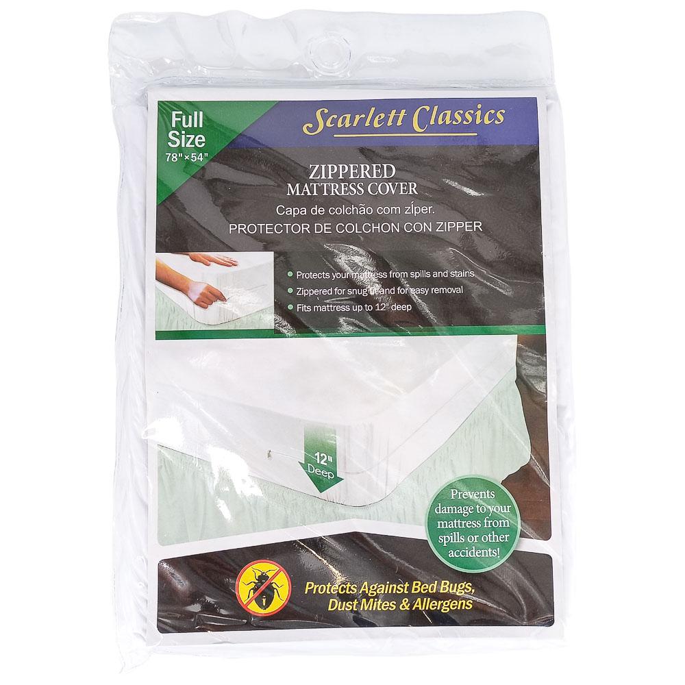 Protector de Colchón Scarlett Classics Con Cremallera - Full