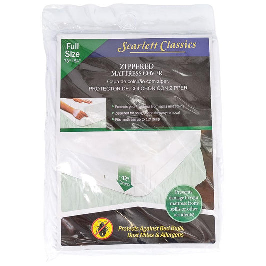 Protector de Colchón Scarlett Classics Con Cremallera - Full