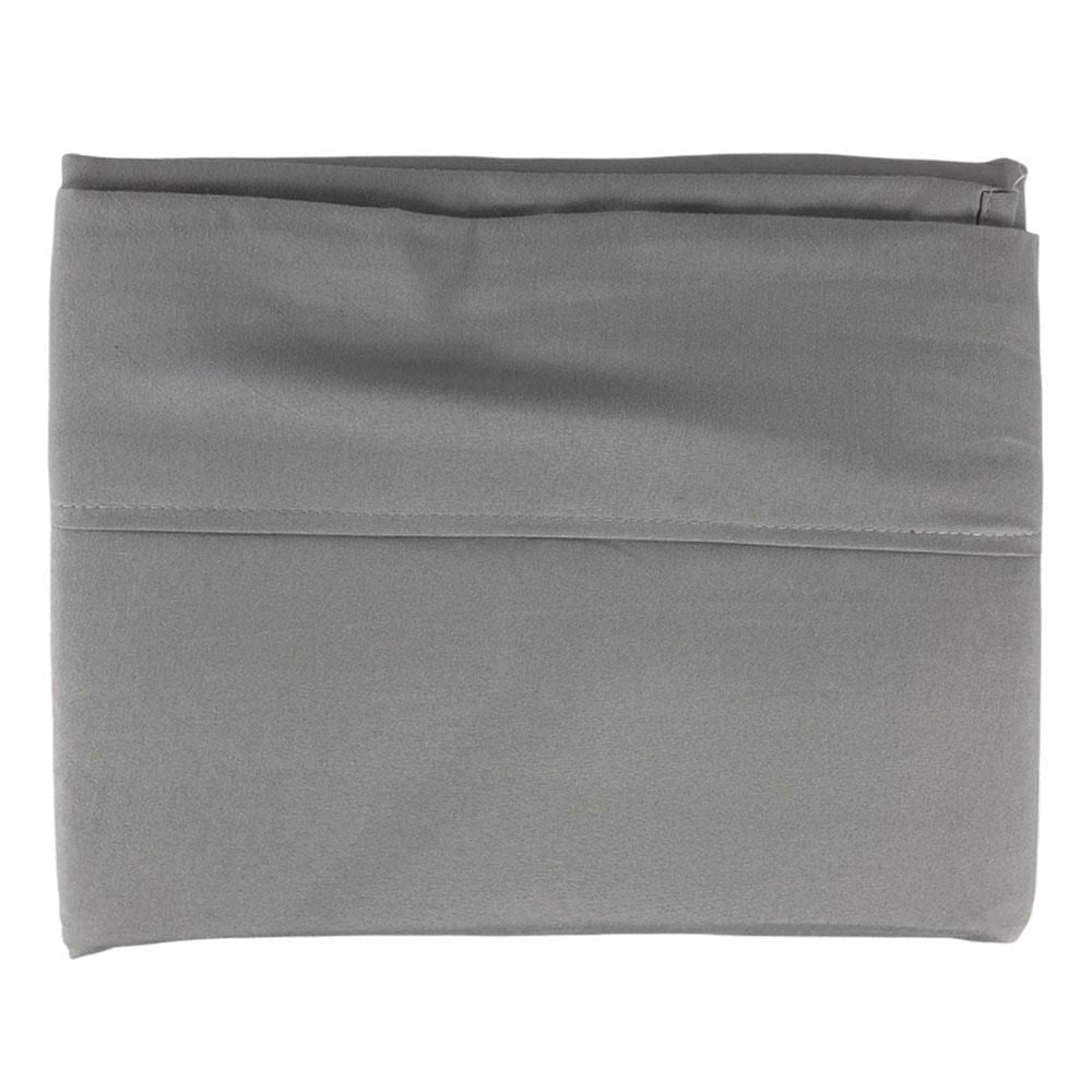 Juego de Sabanas Spa Lush Light Gray Microfibra - Twin