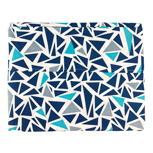 Juego de Sábanas Spa Lush Blue Path Estampado - Twin