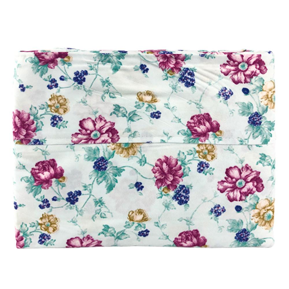 Juego de Sábanas Spa Lush Soft Bloom Estampado - Queen