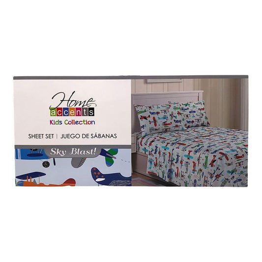 Juego de Sábana Home Accents Sky Blast - Full
