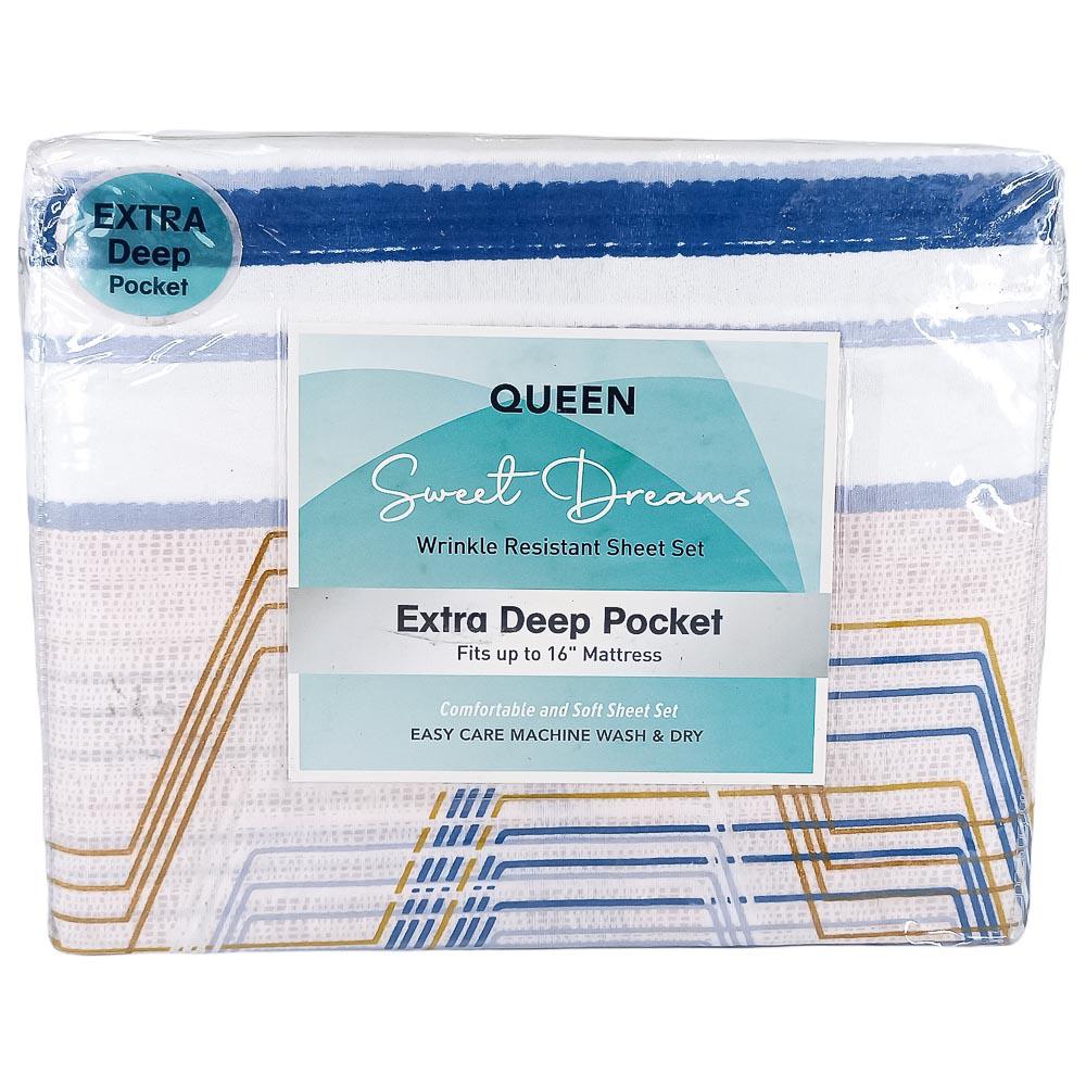 Sábana Queen Sweet Dream Rt Designer 4 Piezas - Surtido