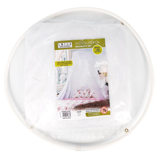 Mosquitero Para Cama Lotus Blanco - King