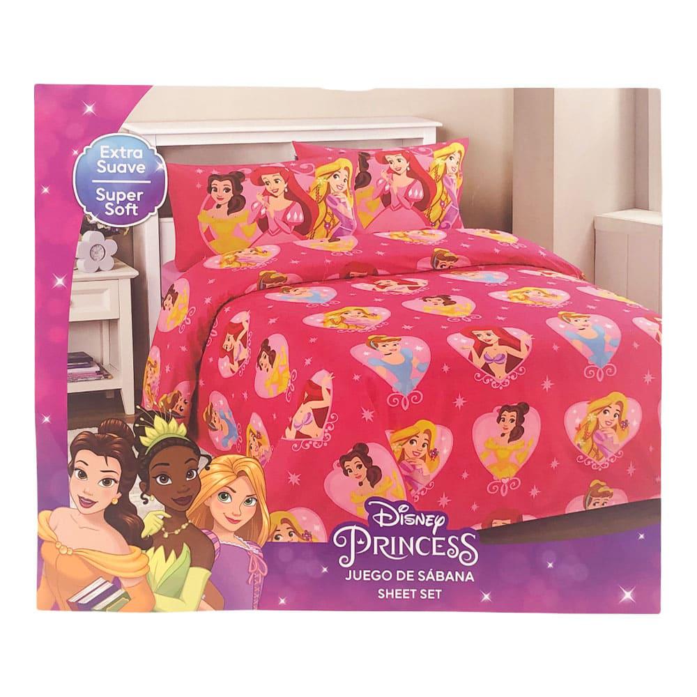 Juego de Sábana Disney Princesas Infantil - Full
