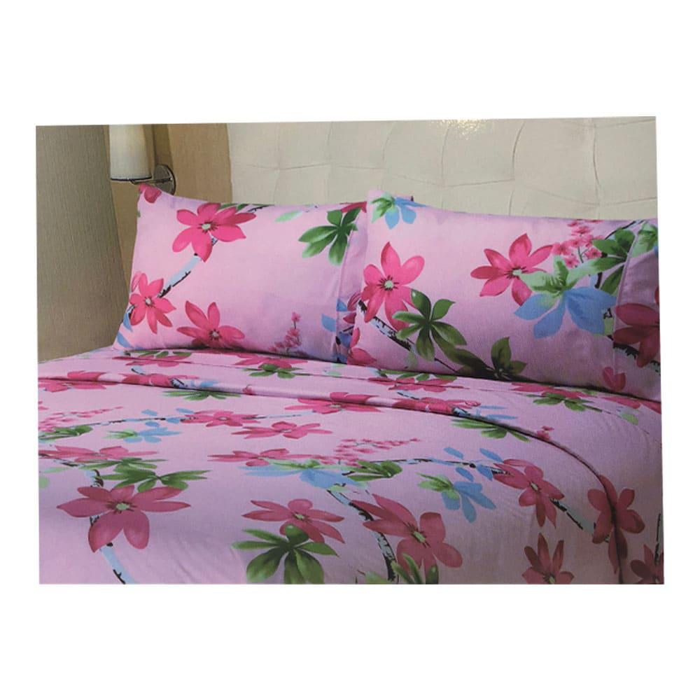 Juego de Sábanas Spa Lush Maya Estampado - Twin