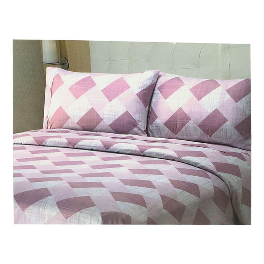 Juego de Sábanas Spa Lush Zoey Estampado - Full