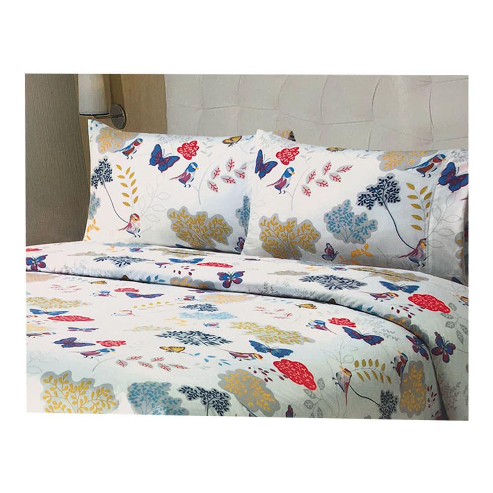 Juego de Sábanas Spa Lush Evie Estampado - Queen