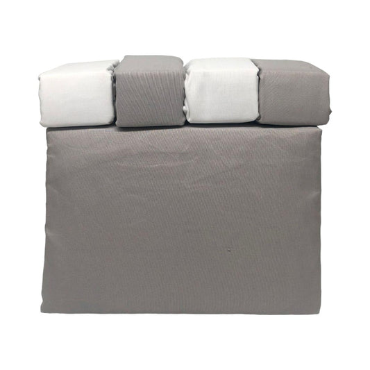 Juego de Sábanas Full Simple Elegance 6 Piezas - Gris