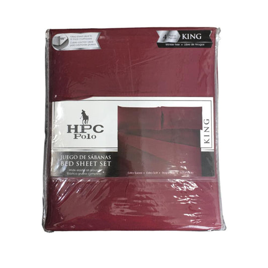 Sabana HPC Polo Rojo Vino - King