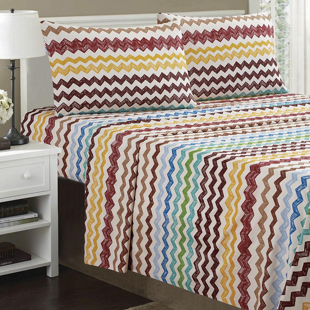 Juego de Sábanas Home Accents Estampado - King