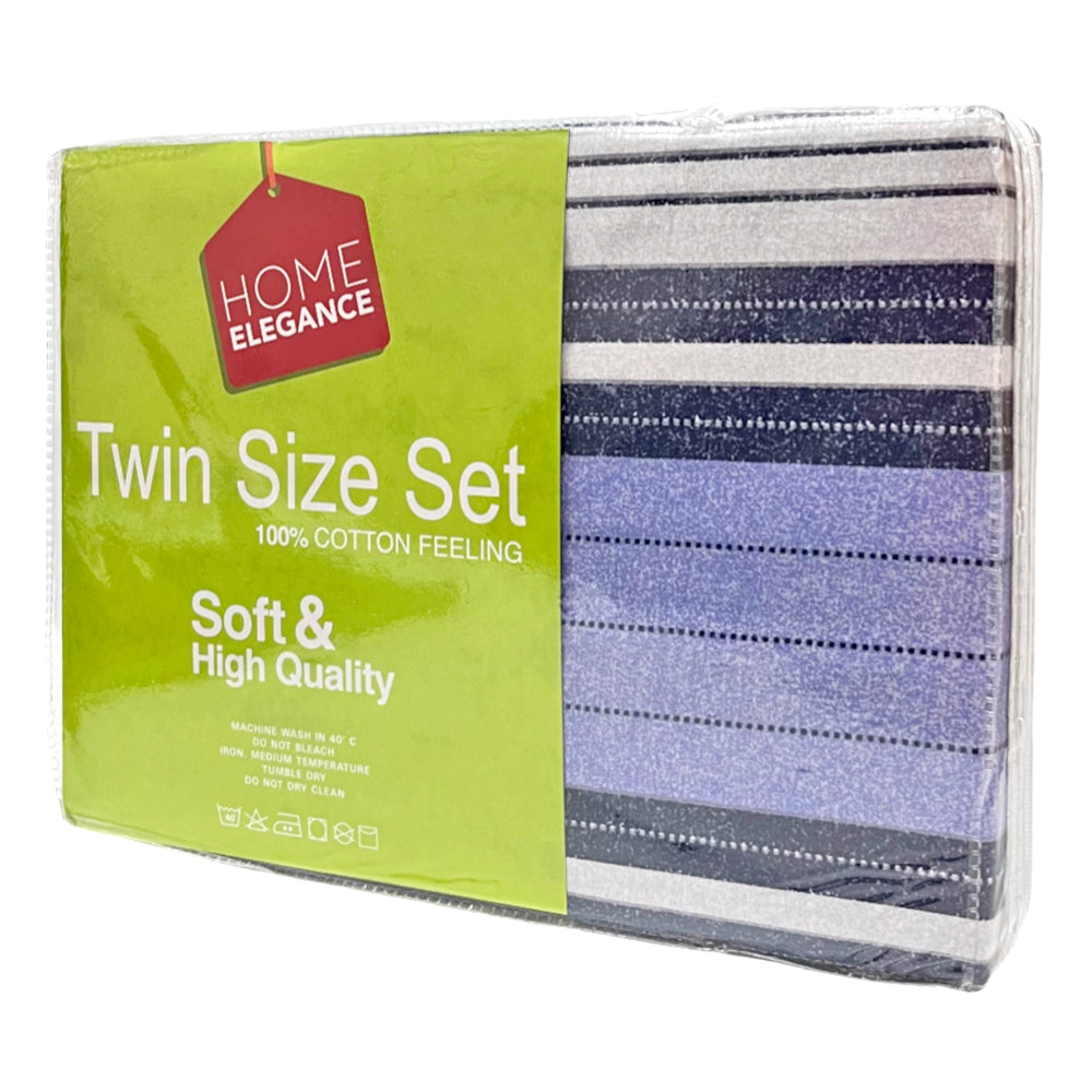 Sábana Twin Home Elegance Set de 3 Piezas - Surtido