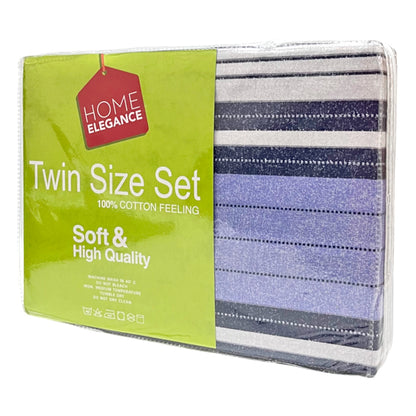 Sábana Twin Home Elegance Set de 3 Piezas - Surtido