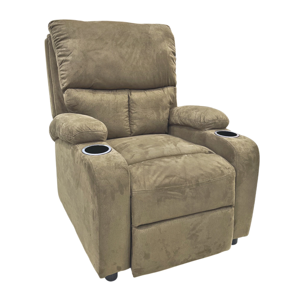 Sillón Reclinable Elements Furniture Tela D-Khaki