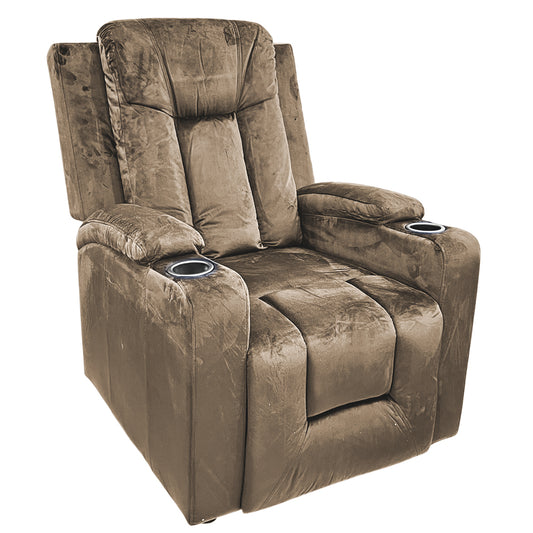 Sillón Reclinable Beneli Home 77.5 X 77 X 95 CM Chocolate