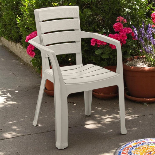 Silla Plástica Rimax Barú Con Brazos