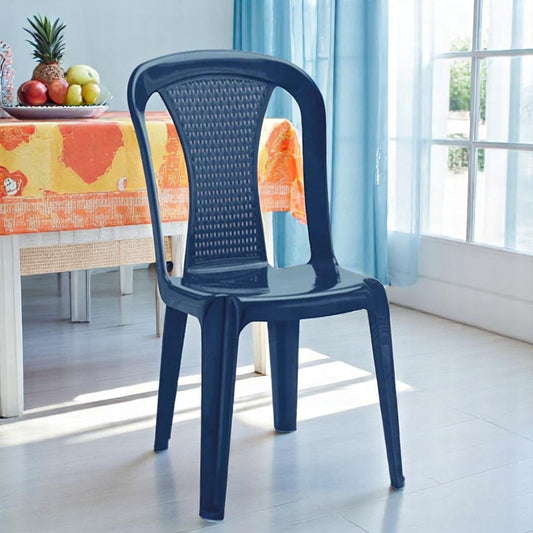 Silla de Plástico / Rimax Reciclado / Samba / Azul / Sin Brazos