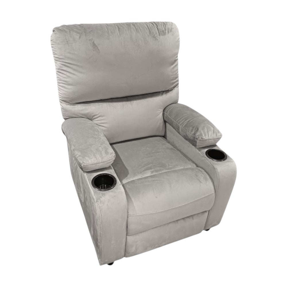 Sillón Reclinable Elements Furniture Tela L-Gris