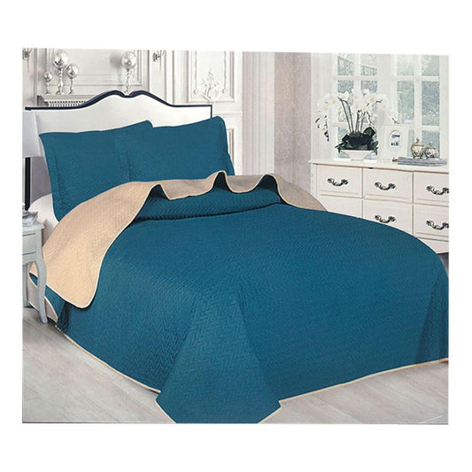Sobrecama Queen Home Accents Reversible