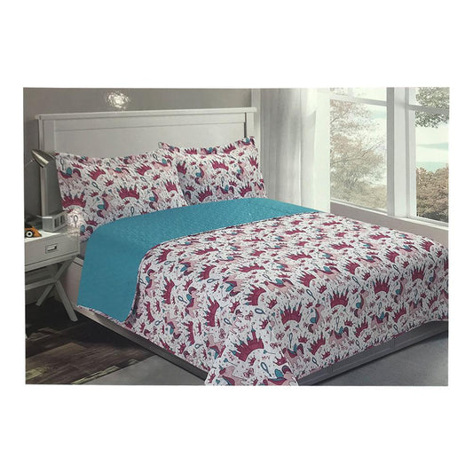 Sobrecama Full Home Accents Unicorn Dream 3 Piezas