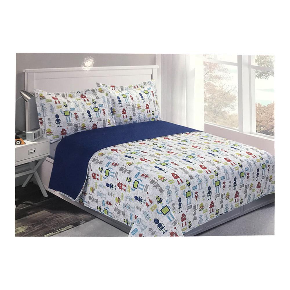 Sobrecama Home Accents Space Explorer Estampado - Full