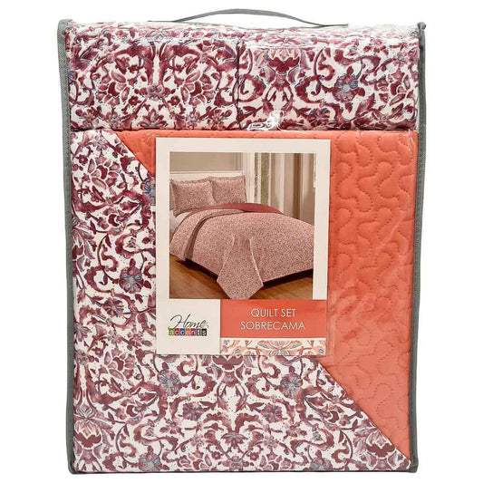 Sobrecama Home Accents Estampado - Full