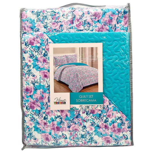 Sobrecama Home Accents Estampado - Queen