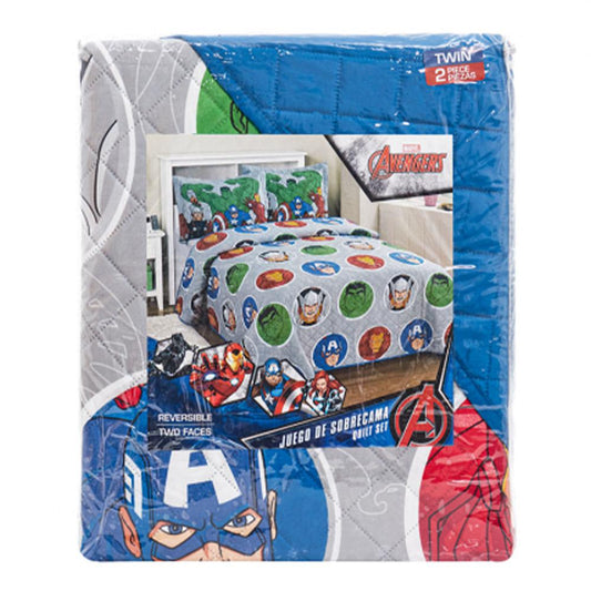 Juego de Sobrecama Avengers Reversible - Twin