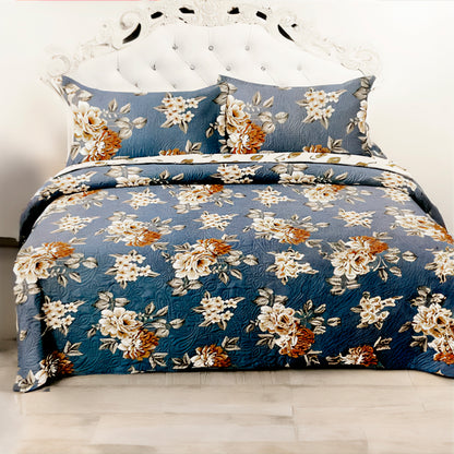 Sobrecama Home Elegance Estampado Queen 3 Piezas - Surtido