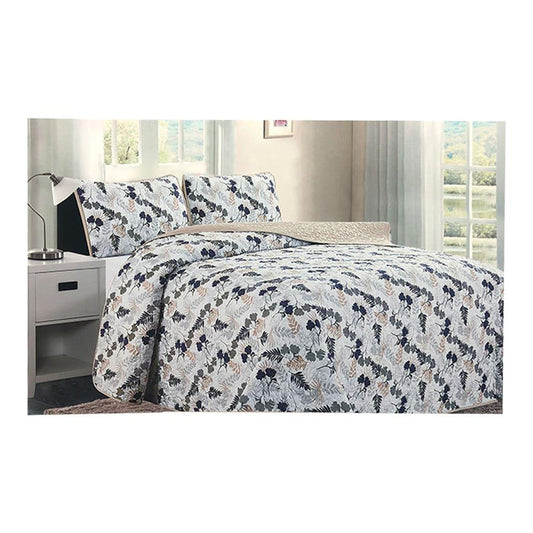 Sobrecama Twin Home Accents Estampado 2 Piezas