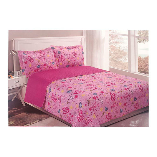 Sobrecama Home Accents Fairy Princess Reversible - Full