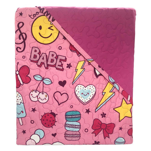 Sobrecama Full Home Accents Get It Girl Reversible