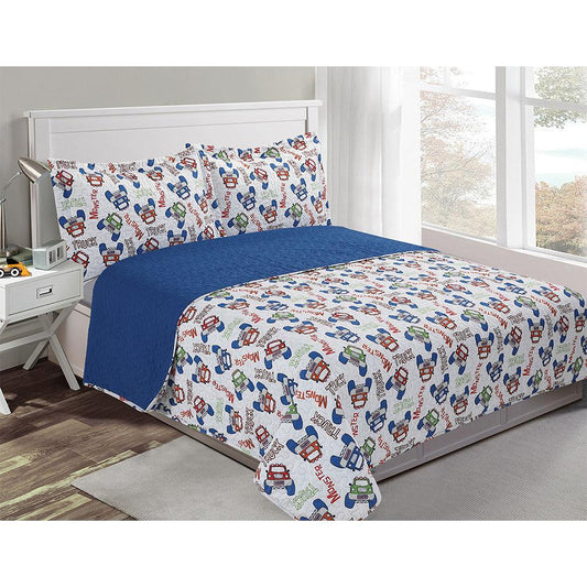 Sobrecama Home Accents Monster Roar Reversible - Twin