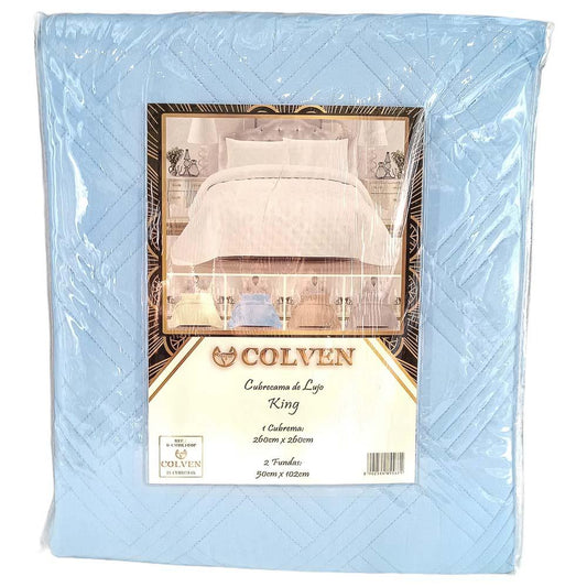 Juego de Sobrecama King Colven 3 Piezas