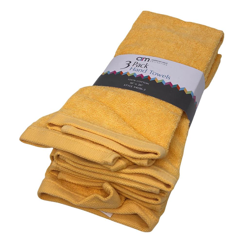 Toalla de Mano American Linen Set de 3 Piezas - Surtido