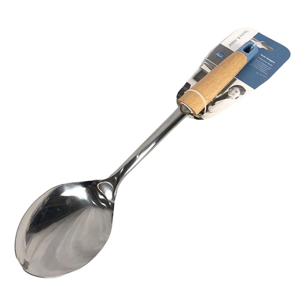 Cucharon de Metal Home Elegance Con Mango de Bamboo - Surtido